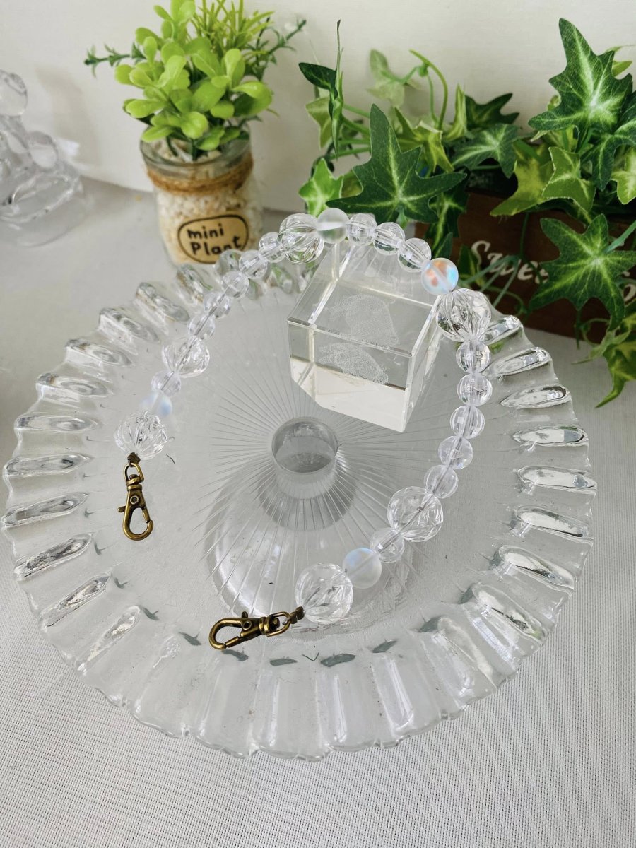 画像2: 【持ち手キット】透明×オパール (2)