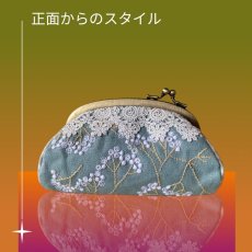 画像3: 【送料無料】岡山レース/スターチスのがま口キット (3)