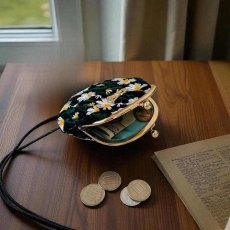 画像6: 【型紙＆レシピ付き口金】10cmぺったんこがま口 （口金・金） (6)