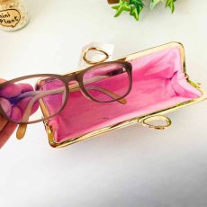 画像5: 送料無料【動画付！初めてさんの縫うがま口キット】クリスマス限定インド刺繍リボンペンケース（ピンク） (5)