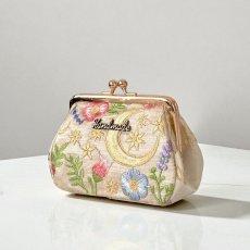 画像2: インド刺繍リボンで作る【お月様のがま口】キット (2)